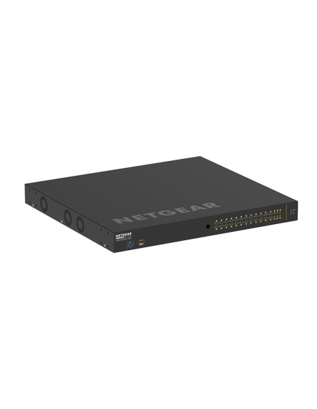 NETGEAR M4250-26G4XF-PoE+ Gestito L2/L3 Gigabit Ethernet (10/100/1000) Supporto Power over Ethernet (PoE) 1U Nero