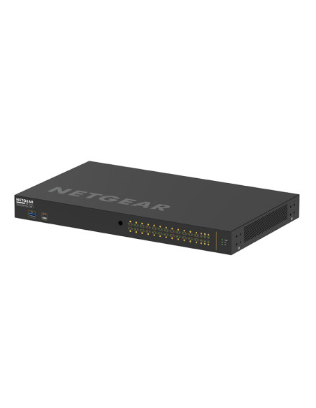 NETGEAR GSM4230P-100EUS switch di rete Gestito L2/L3 Gigabit Ethernet (10/100/1000) Supporto Power over Ethernet (PoE) 1U Nero