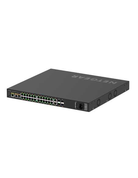 NETGEAR GSM4230P-100EUS switch di rete Gestito L2/L3 Gigabit Ethernet (10/100/1000) Supporto Power over Ethernet (PoE) 1U Nero