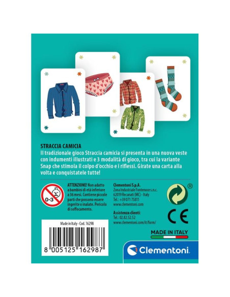 Clementoni STRACCIA CAMICIA