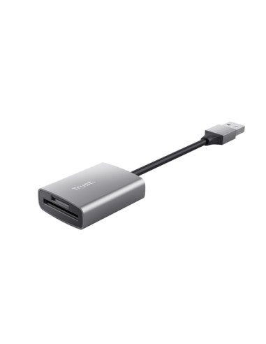 Trust Dalyx lettore di schede USB 3.2 Gen 1 (3.1 Gen 1) Alluminio