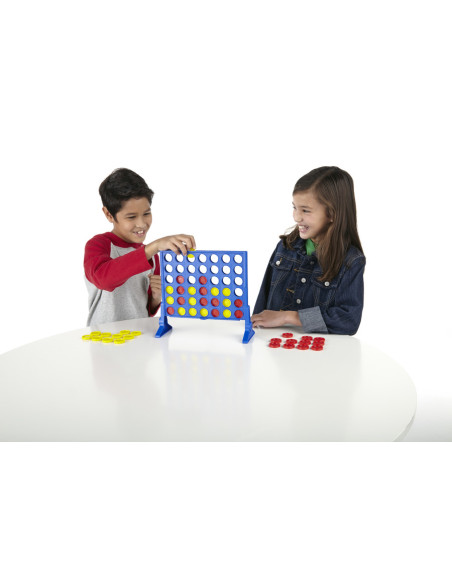 Hasbro Gaming Forza 4, gioco da tavolo per bambini e bambine, gioco di strategia, per 2 giocatori, dai 6 anni in su