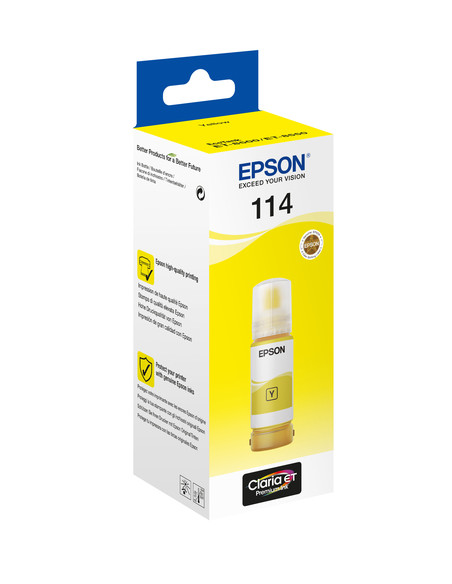 Epson 114 EcoTank Yellow ink bottle