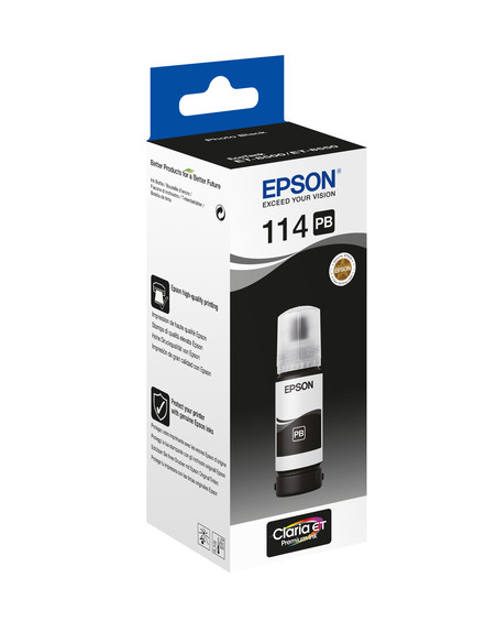 Epson 114 EcoTank Photo Black ink bottle