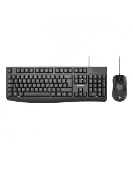 Vultech Kit Tastiera E Mouse Con Filo USB