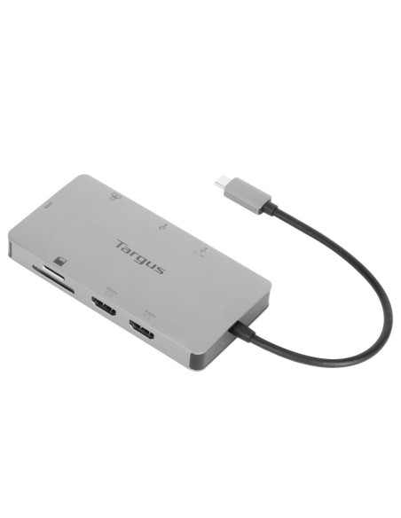 Targus DOCK423EU replicatore di porte e docking station per laptop Cablato USB 3.2 Gen 1 (3.1 Gen 1) Type-C Argento