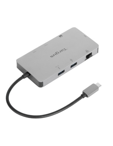 Targus DOCK423EU replicatore di porte e docking station per laptop Cablato USB 3.2 Gen 1 (3.1 Gen 1) Type-C Argento