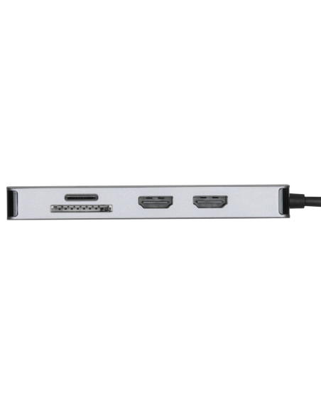 Targus DOCK423EU replicatore di porte e docking station per laptop Cablato USB 3.2 Gen 1 (3.1 Gen 1) Type-C Argento
