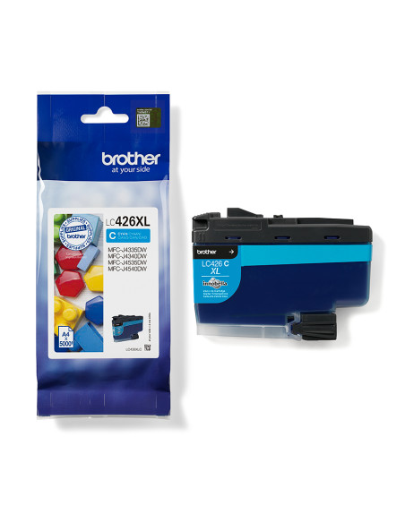 Brother LC426XLC cartuccia d'inchiostro 1 pz Originale Ciano