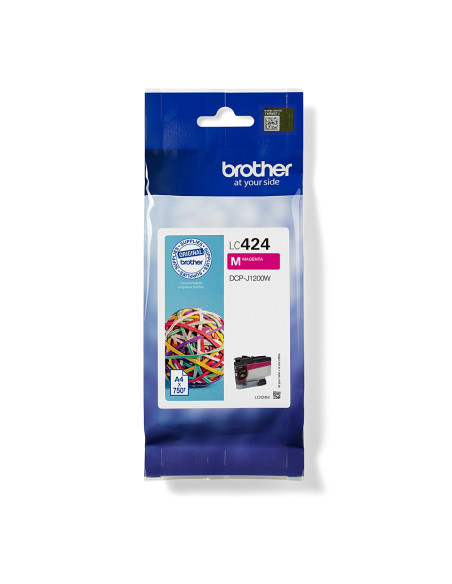 Brother LC424M cartuccia d'inchiostro 1 pz Originale Magenta