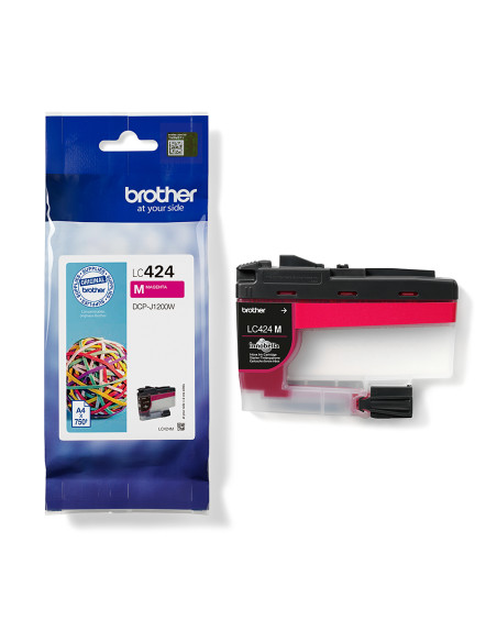 Brother LC424M cartuccia d'inchiostro 1 pz Originale Magenta