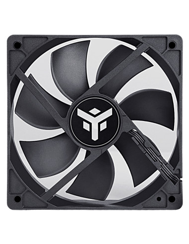 itek ITCFL12KE sistema di raffreddamento per computer Case per computer Ventilatore 12 cm Nero