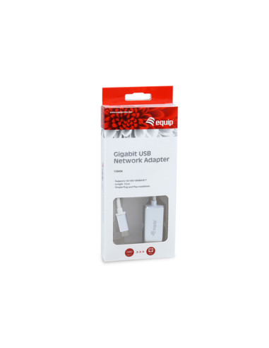 Equip Adattatore di rete da USB-C a RJ45 Gigabit