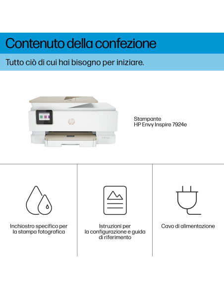 HP ENVY Stampante multifunzione Inspire 7924e