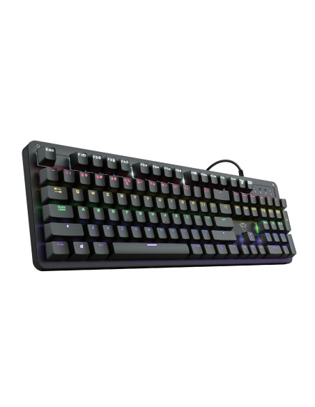 Trust GXT 863 Mazz tastiera Gaming USB QWERTY Italiano Nero