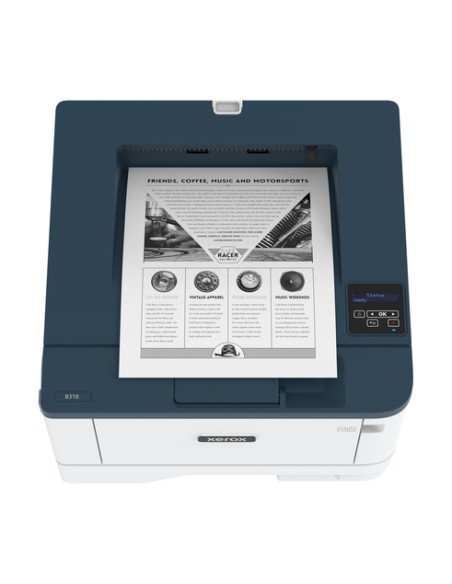Xerox B310 A4 40 ppm Stampante fronte/retro wireless PS3 PCL5e/6 2 vassoi Totale 350 fogli