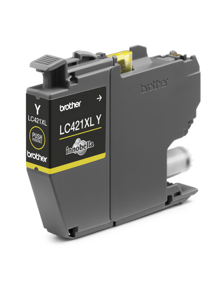 Brother LC421XLY cartuccia d'inchiostro 1 pz Originale Giallo