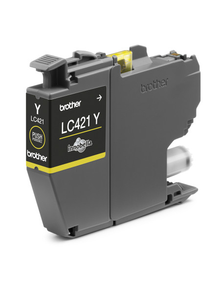 Brother LC421Y cartuccia d'inchiostro 1 pz Originale Giallo