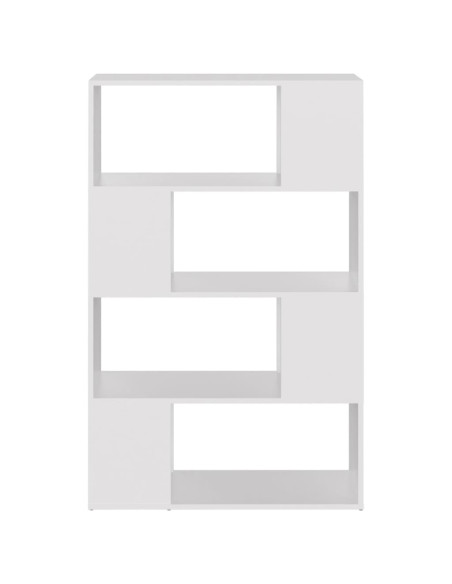 Libreria/Divisorio Bianco 80x24x124,5 cm in Truciolato