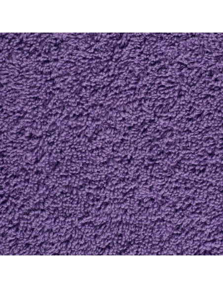 Asciugamani da Doccia 4 pz Viola 70x140 cm 600 g/m² 100% Cotone