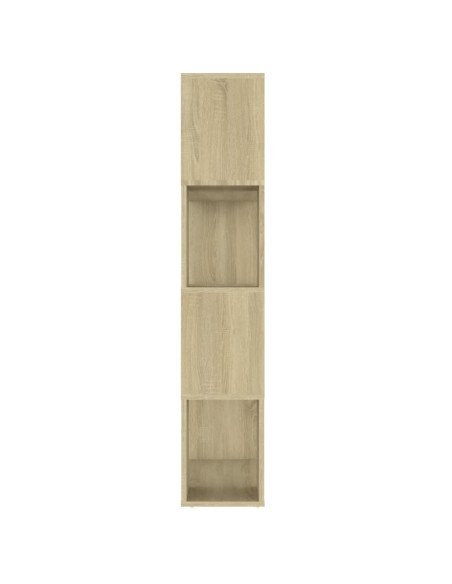 Libreria/Divisorio Rovere Sonoma 80x24x124,5 cm in Truciolato