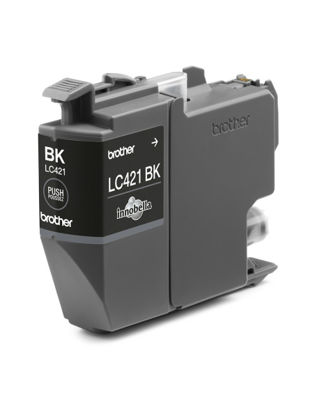 Brother LC421BK cartuccia d'inchiostro 1 pz Originale Nero