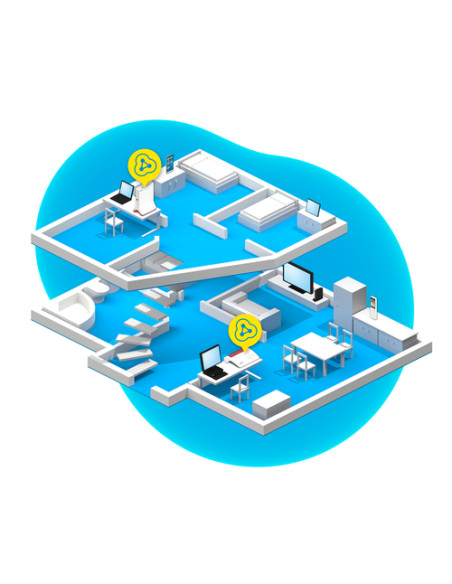 FRITZ!Repeater 6000 6000 Mbit/s Bianco