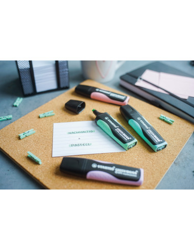 STABILO GREEN BOSS evidenziatore 8 pz Punta conica Multicolore