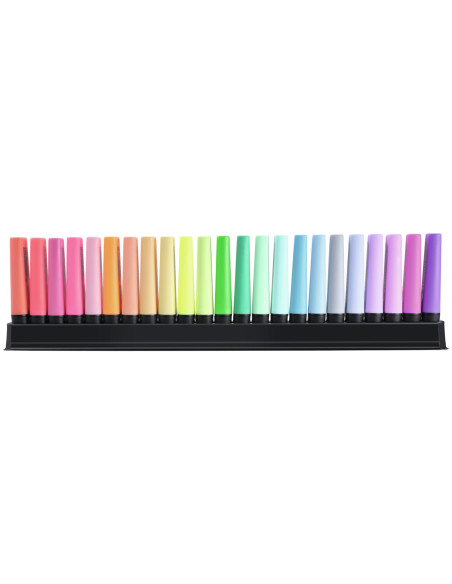 STABILO Evidenziatore - BOSS ORIGINAL Desk-Set 50 Years Edition - 23 Colori assortiti 9 Neon + 14 Pastel