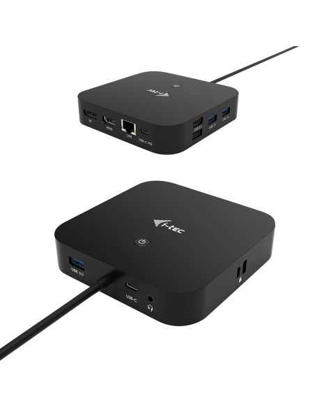 i-tec USB-C HDMI DP Docking Station with Power Delivery 100 W