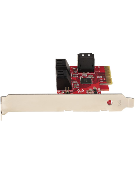 StarTech.com Scheda PCI Express 3.0 a SATA - Scheda di Espansione PCIe SATA a 6 porte - 6 Gbps - Staffa a Profilo Basso - Connet