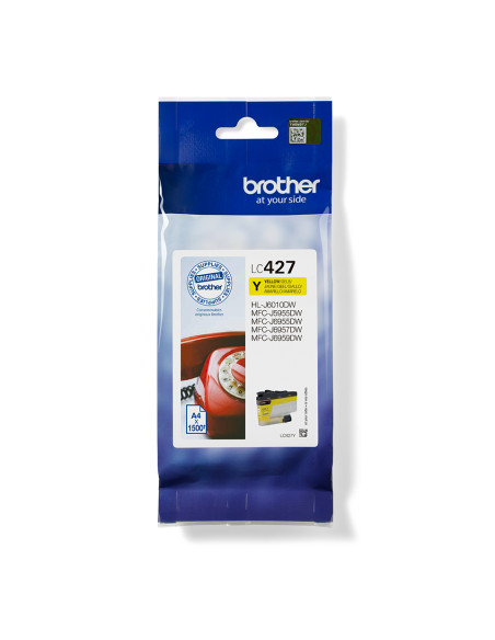 Brother LC427Y cartuccia d'inchiostro 1 pz Originale Giallo