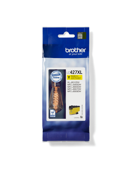 Brother LC427XLY cartuccia d'inchiostro 1 pz Originale Giallo