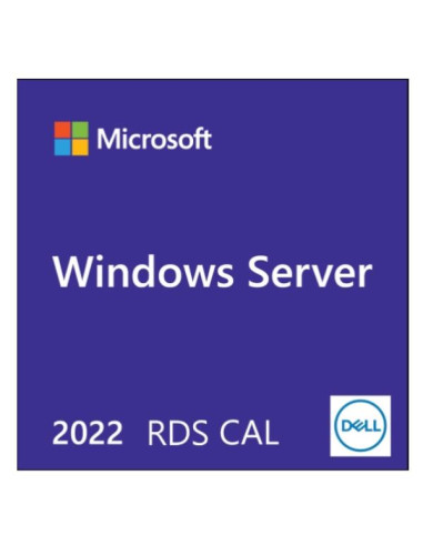 DELL 5-pack of Windows Server 2022 Remote Desktop Serv User Cus Kit 5 licenza/e