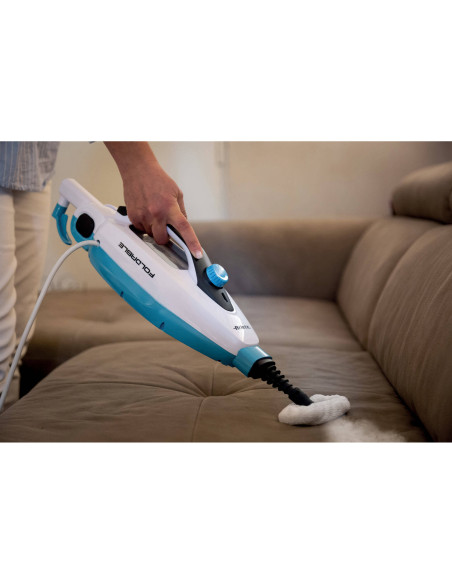 Ariete 4175 Steam Mop Foldable 10 in 1, Scopa a Vapore Pieghevole, 1500 Watt, 10 funzioni in 1, Kit accessori, Capacità 350 cc,