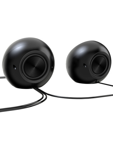 Conceptronic BJORN01B altoparlante 2-vie Nero Con cavo e senza cavo 10 W