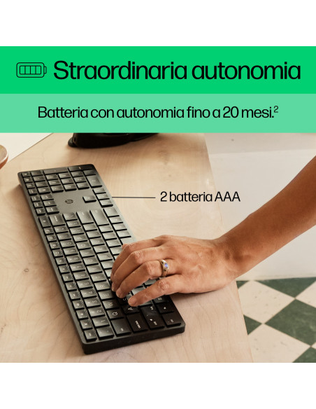 HP Tastiera wireless programmabile 450