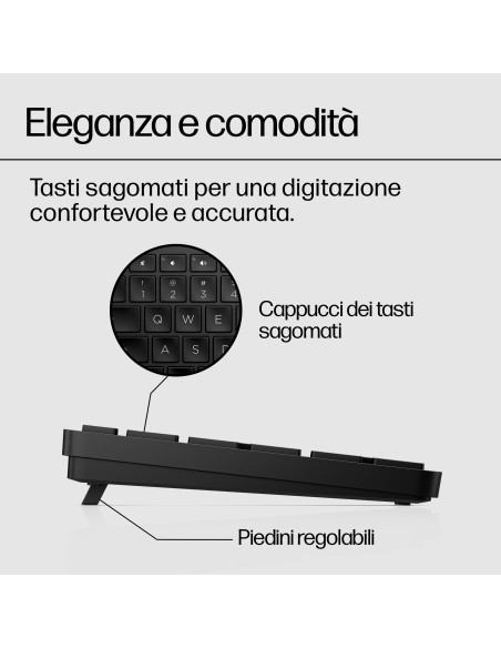 HP Tastiera wireless programmabile 450