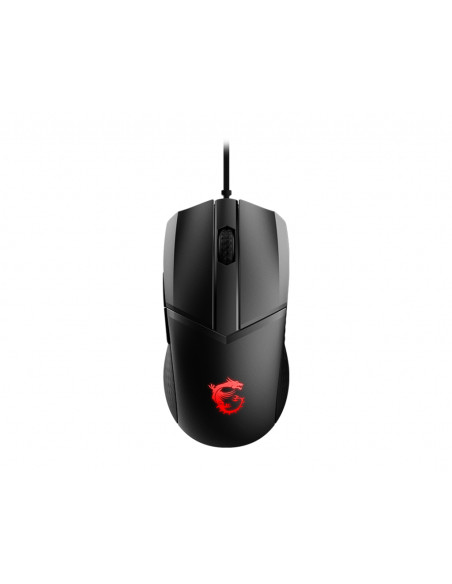 MSI Clutch GM41 Lightweight V2 mouse Gaming Ambidestro USB tipo A Ottico 16000 DPI