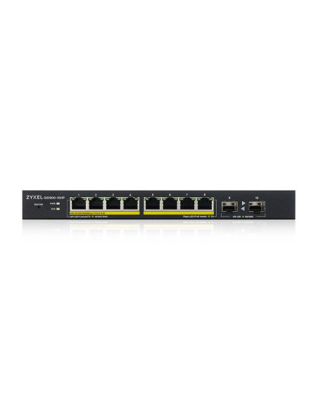 Zyxel GS1900-10HP Gestito L2 Gigabit Ethernet (10/100/1000) Supporto Power over Ethernet (PoE) Nero