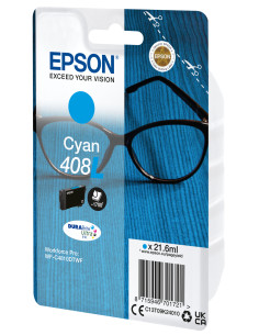 Epson Singlepack Cyan 408L DURABrite Ultra Ink 2