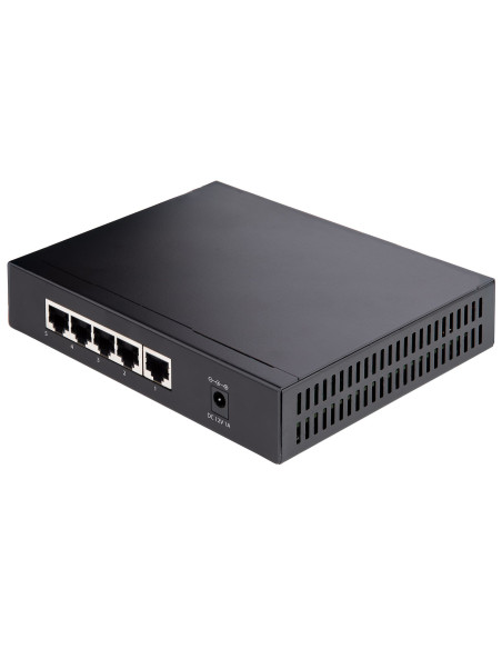 StarTech.com Switch 2.5G Unmanaged - Switch Gigabit 5 porte - Switch Ethernet Unmanaged 2.5GBASE-T - Splitter Ethernet - Montagg