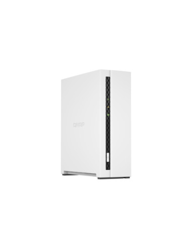 QNAP TS-133 server NAS e di archiviazione Tower Cortex-A55 2 GB DDR4 0 TB QNAP Turbo System Bianco