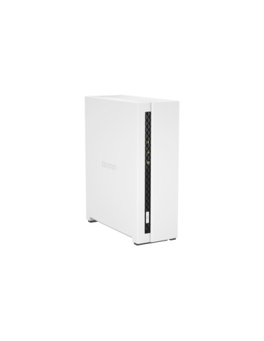 QNAP TS-133 server NAS e di archiviazione Tower Cortex-A55 2 GB DDR4 0 TB QNAP Turbo System Bianco