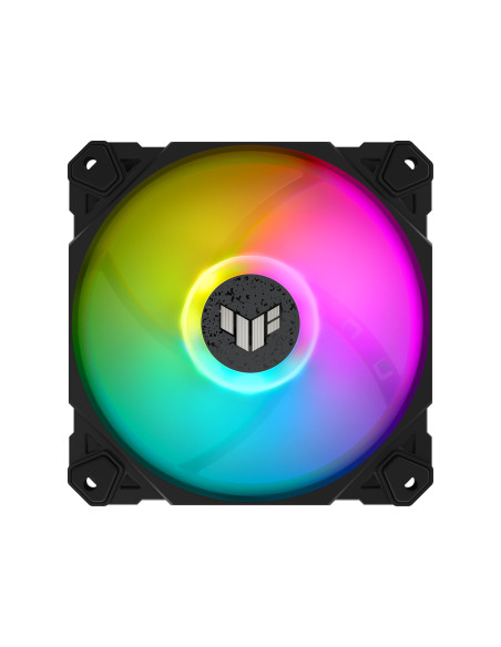 ASUS TUF Gaming TF120 ARGB Fan - Triple Fan Kit with ARGB Controller Case per computer Raffreddatore d'aria 12 cm Nero