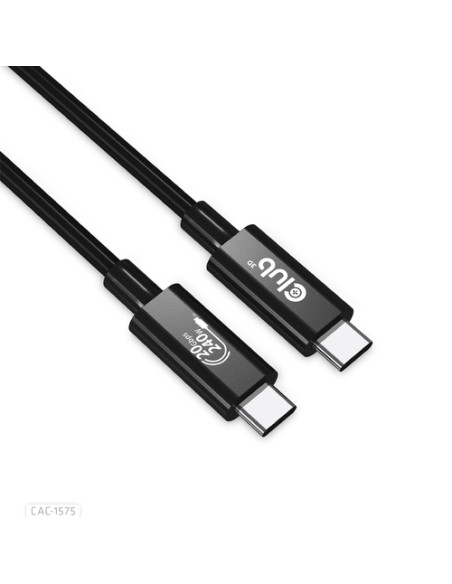 CLUB3D CAC-1575 cavo USB USB4 Gen 2x2 2 m USB C Nero