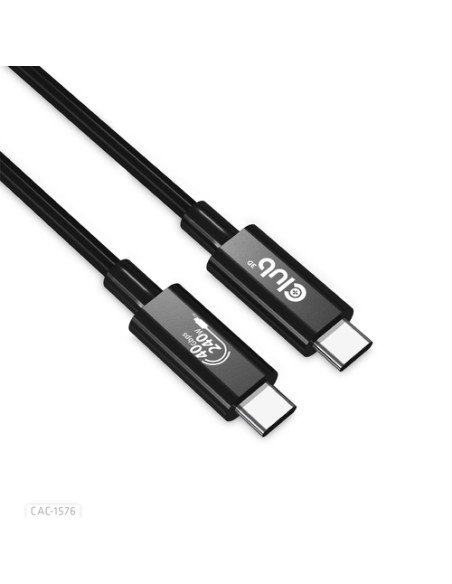 CLUB3D CAC-1576 cavo USB USB4 Gen 3x2 1 m USB C Nero