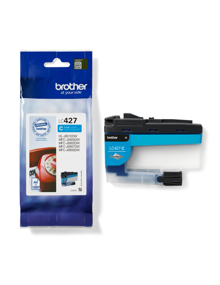 Brother LC427C cartuccia d'inchiostro 1 pz Originale Ciano