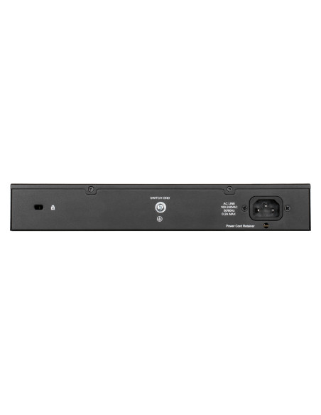 D-Link DGS-1100-24PV2 switch di rete Gestito L2 Gigabit Ethernet (10/100/1000) Supporto Power over Ethernet (PoE) Nero