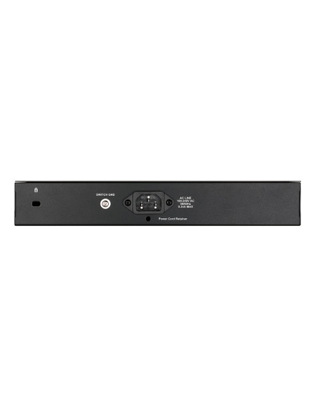 D-Link DGS-1210-08P Gestito L2 Gigabit Ethernet (10/100/1000) Supporto Power over Ethernet (PoE) Nero